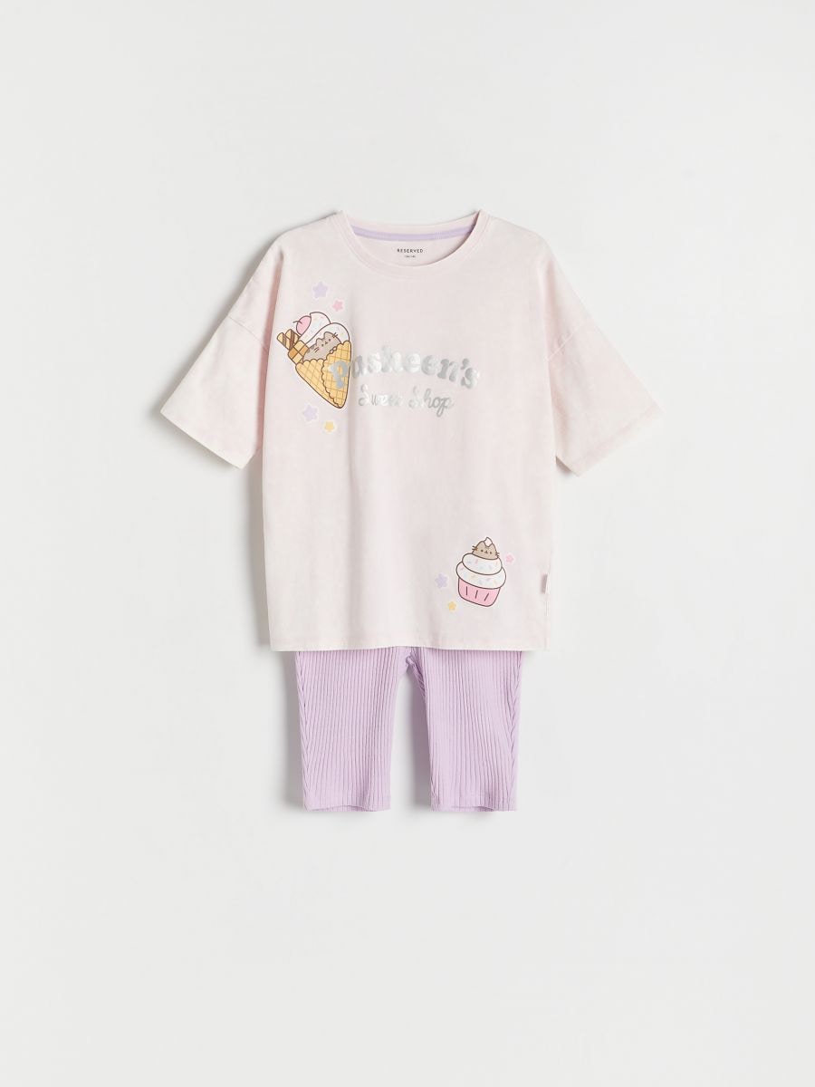 Dámské pyžamo - pastelově růžová - RESERVED