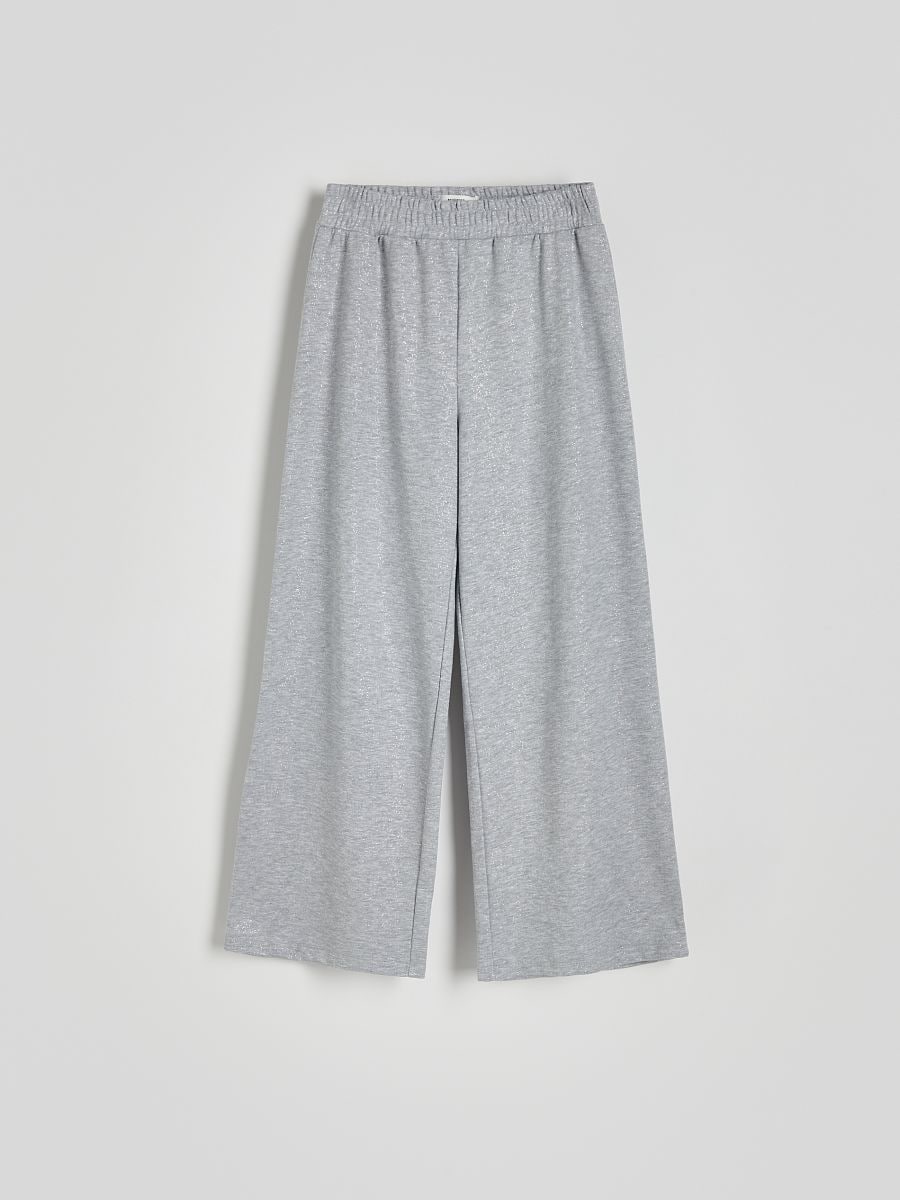 LADIES` TROUSERS - light grey - RESERVED - 4