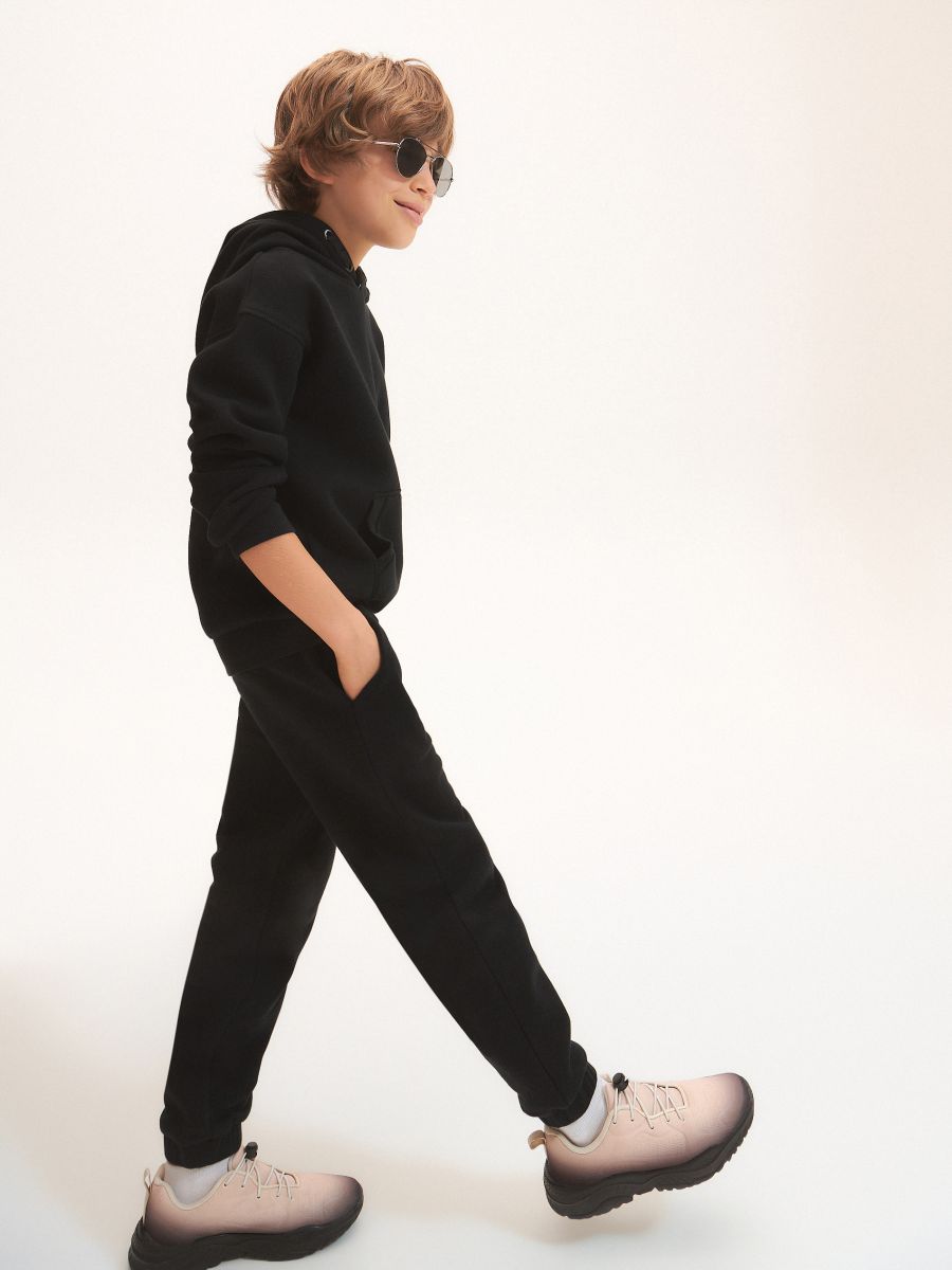 Sweatpants with patch - black - RESERVED - 4