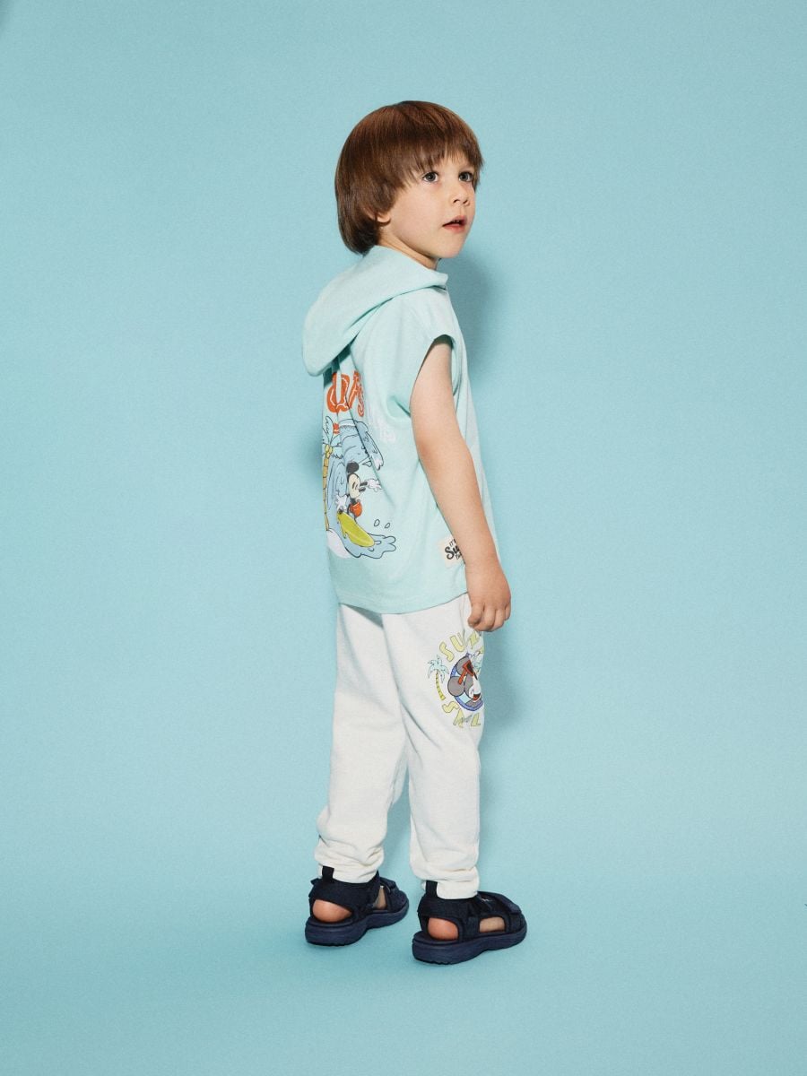 Mickey Mouse trousers - cream - RESERVED - 5