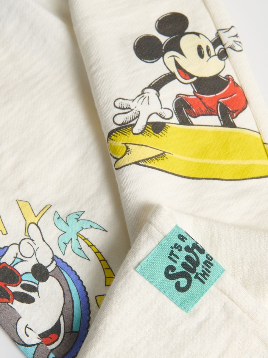 Mickey Mouse trousers - cream - RESERVED - 3