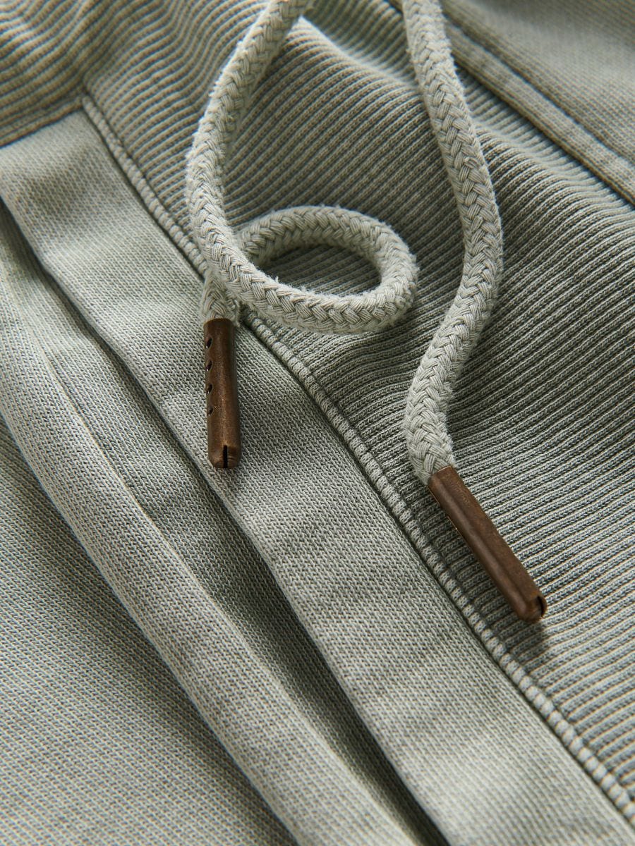Joggers with wash effect - dusty green - RESERVED - 3