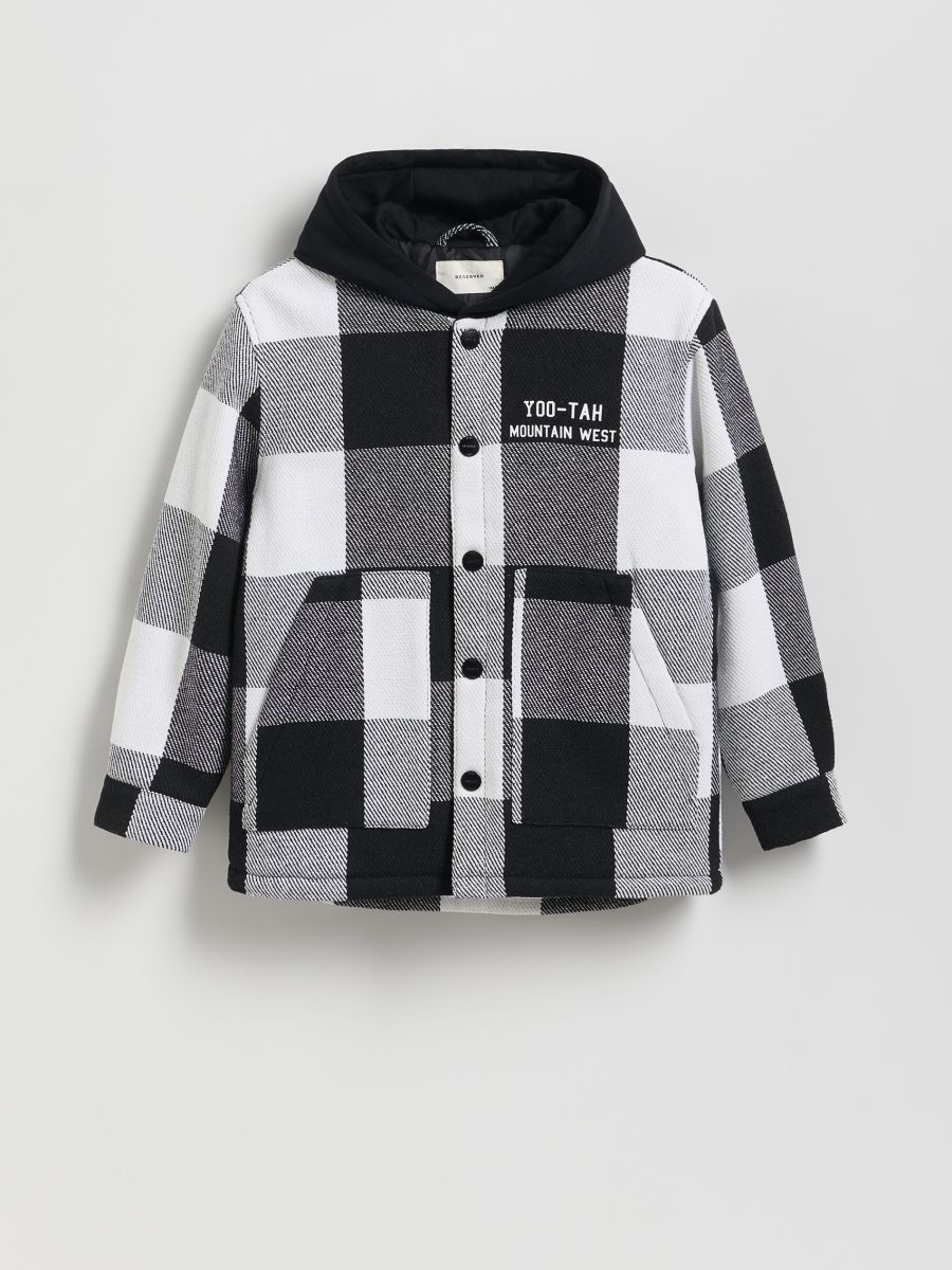 Kurtka oversize - jasnoszary - RESERVED
