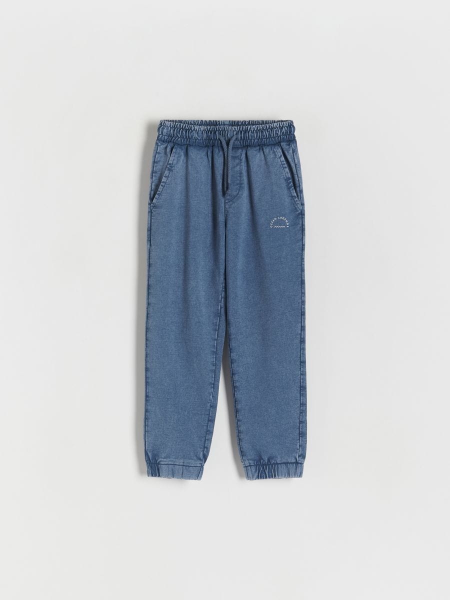 BOYS` TROUSERS - bleumarin - RESERVED