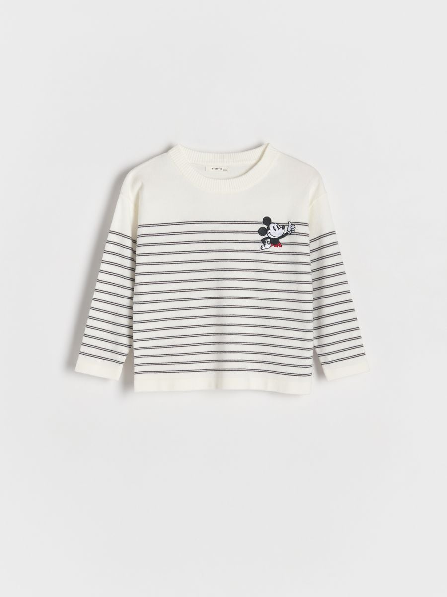 BOYS` SWEATER - crème - RESERVED