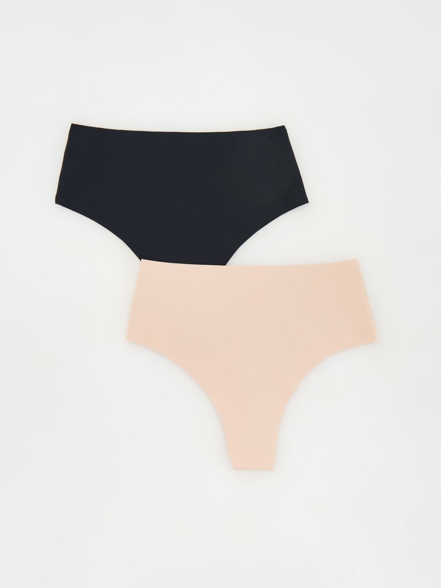 Bikini style panties 2 pack - black - RESERVED