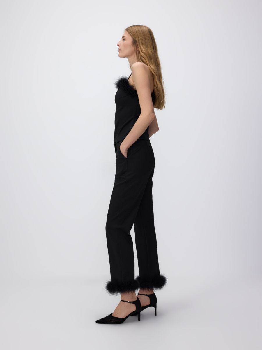 LADIES` TROUSERS - black - RESERVED - 3