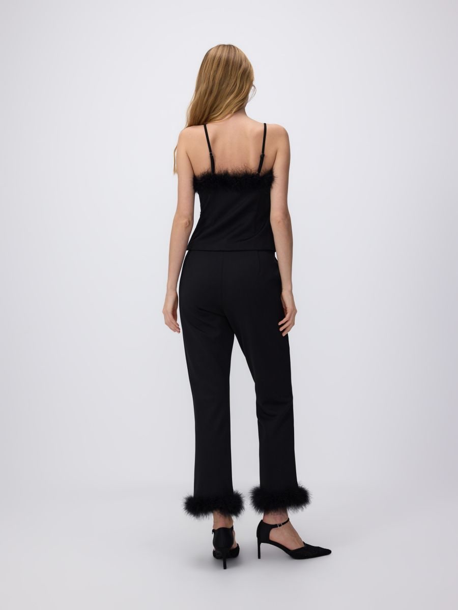LADIES` TROUSERS - black - RESERVED - 4
