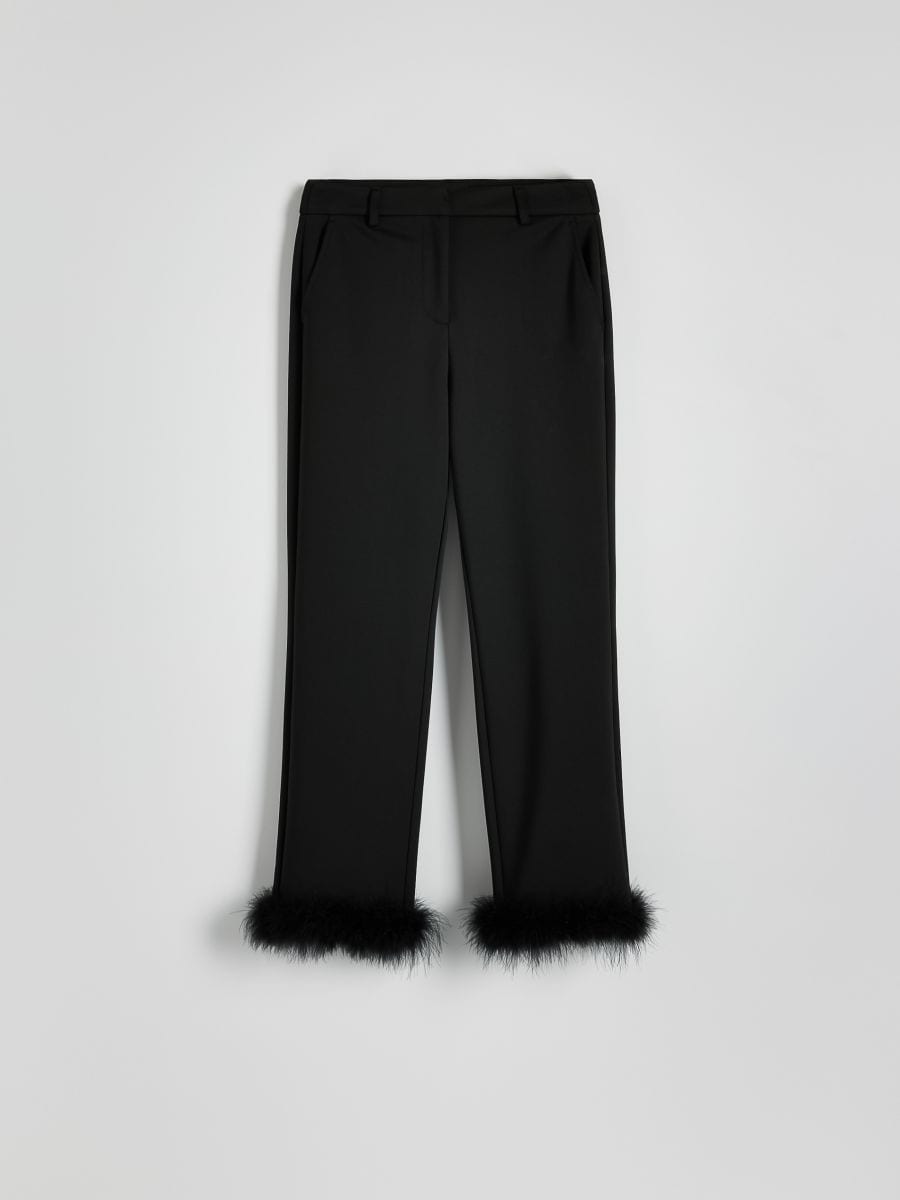 LADIES` TROUSERS - black - RESERVED - 5