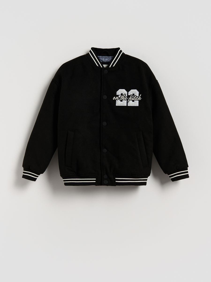 Bomber jacket - black - RESERVED