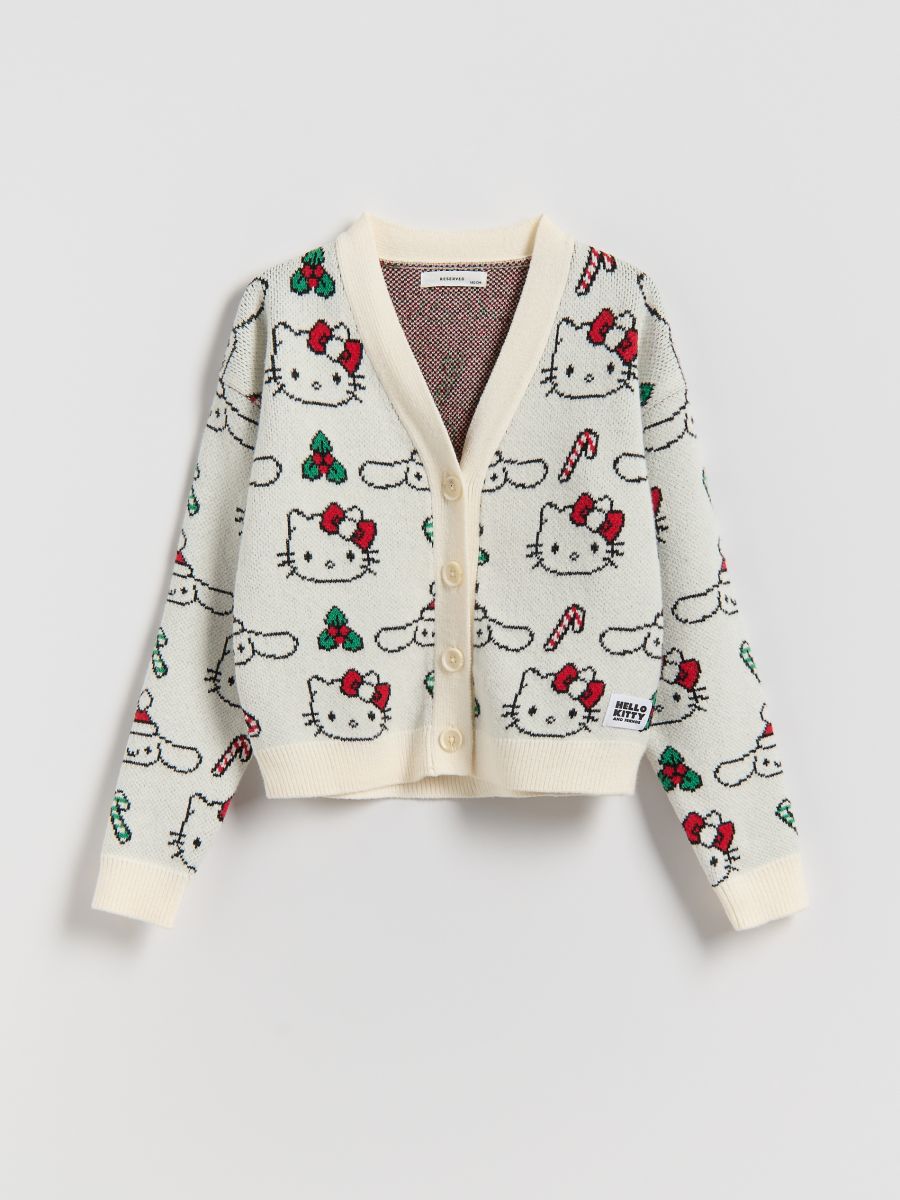 GIRLS` SWEATER - multicolor - RESERVED