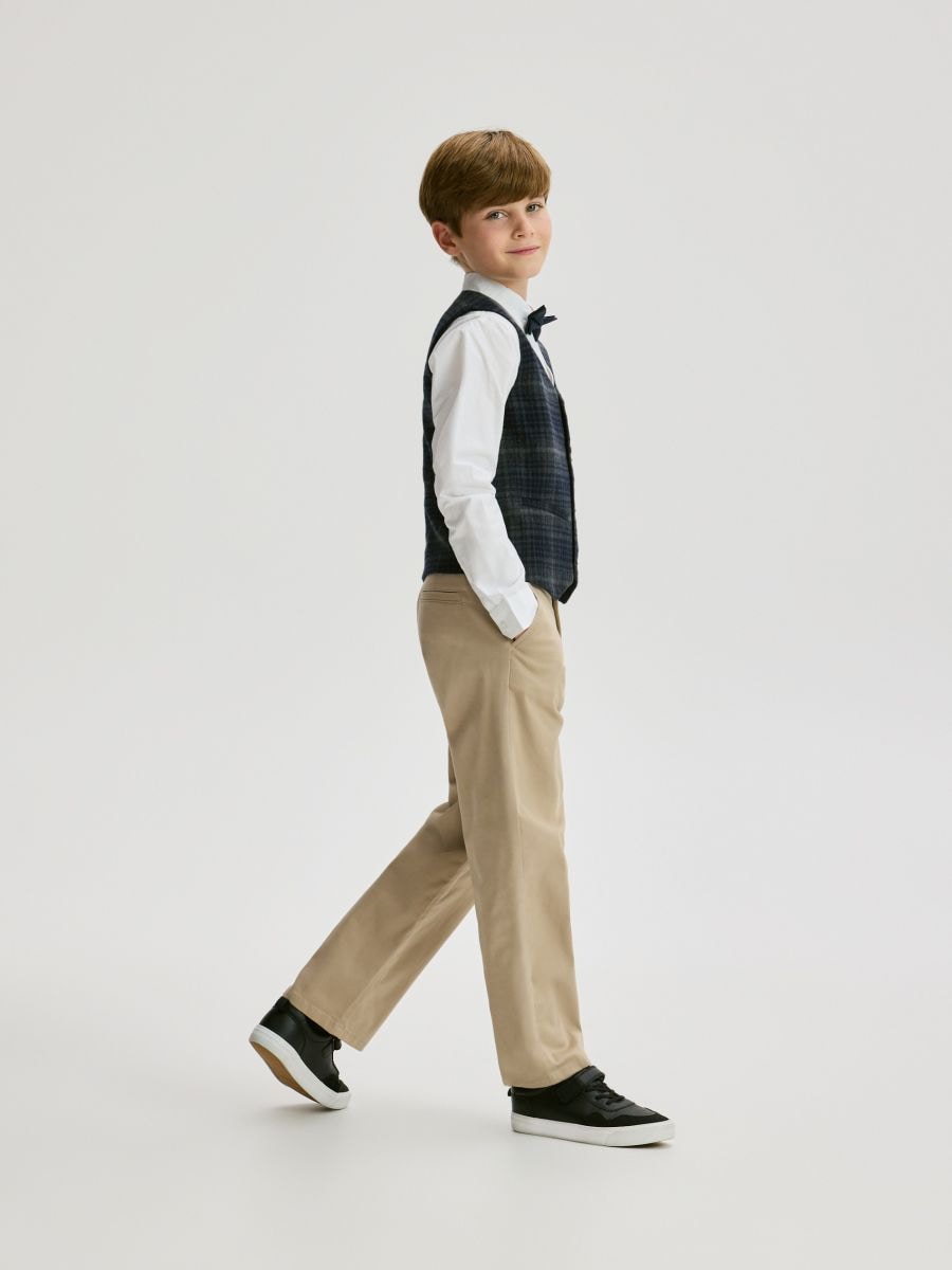 Elegante set met vlinderdas - meerkleurig - RESERVED