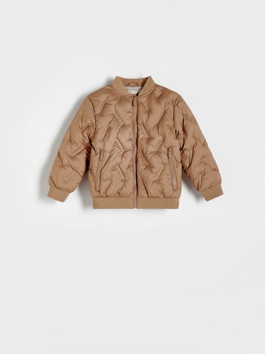 Bomber jacket - golden brown - RESERVED