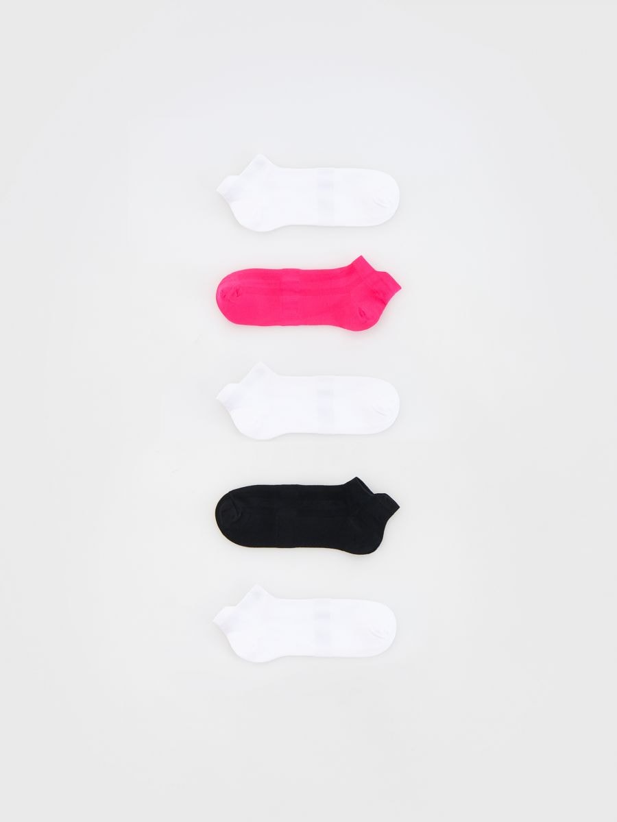 5 pár többszínű zokni - többszínű - RESERVED