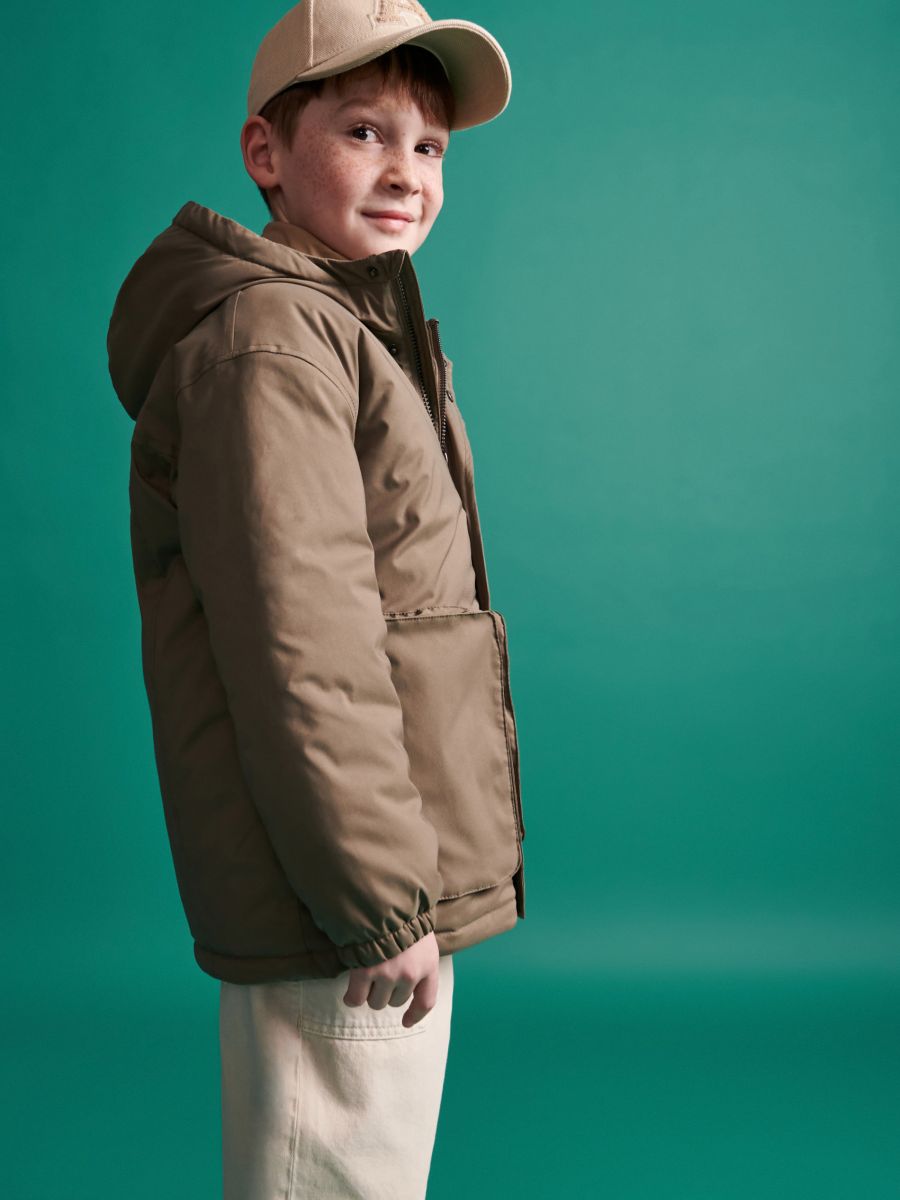 2-in-1 jacket - brownish green - RESERVED - 8