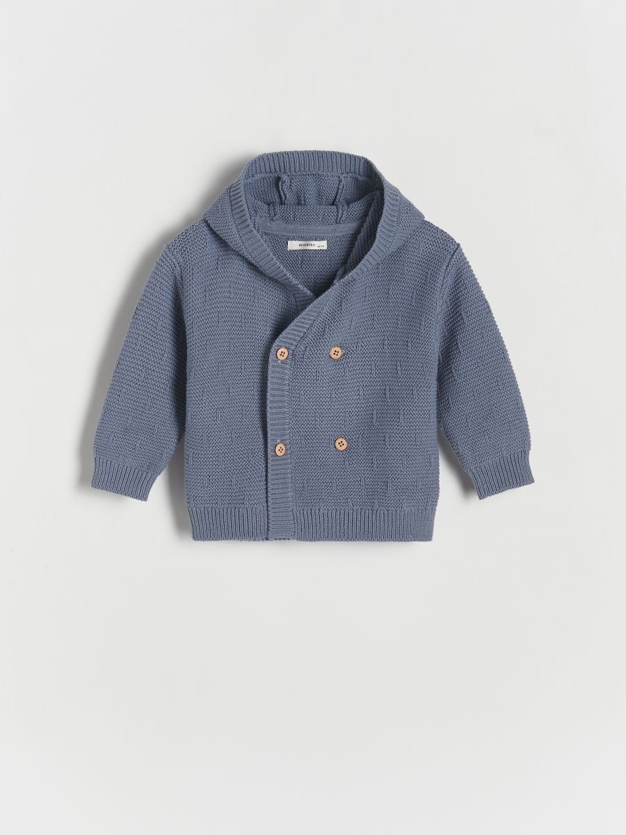 BABIES` SWEATER - steel blue - RESERVED