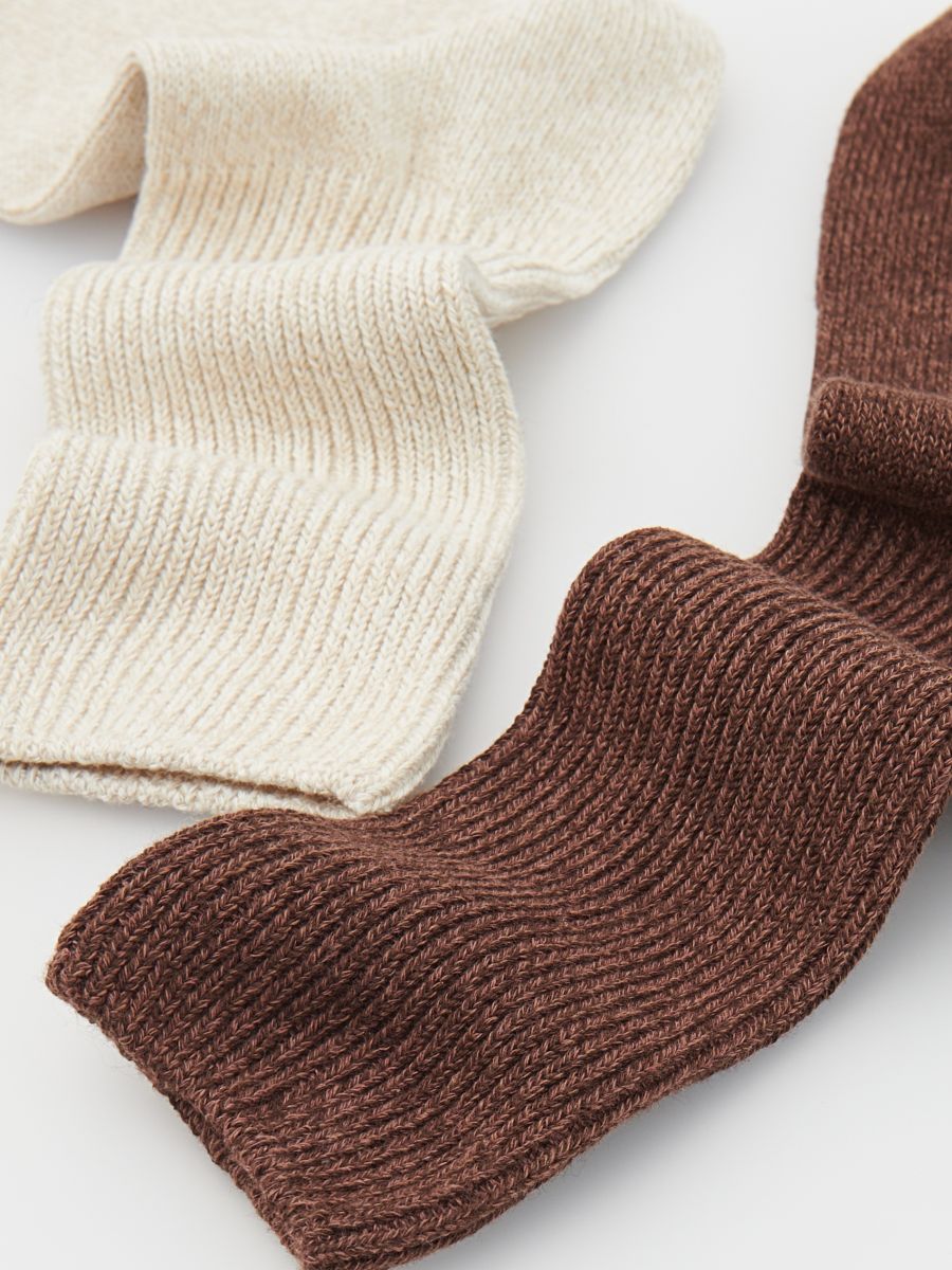 Socks 2 pack - wheat - RESERVED - 2