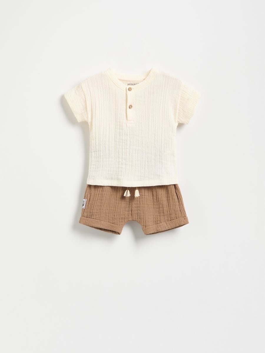 BABIES` BLOUSE & SHORTS - liivakarva - RESERVED