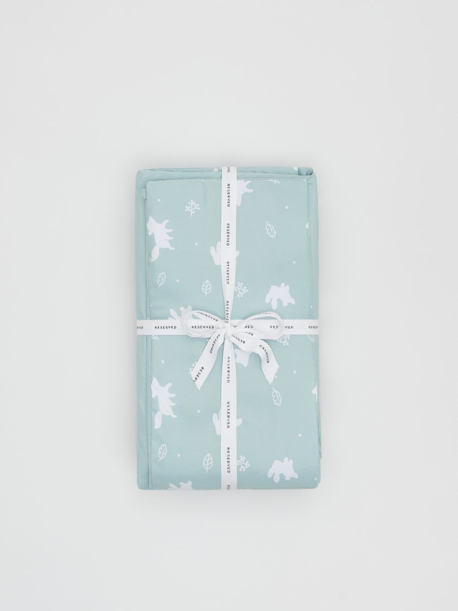 Crib organiser - pale green - RESERVED - 5
