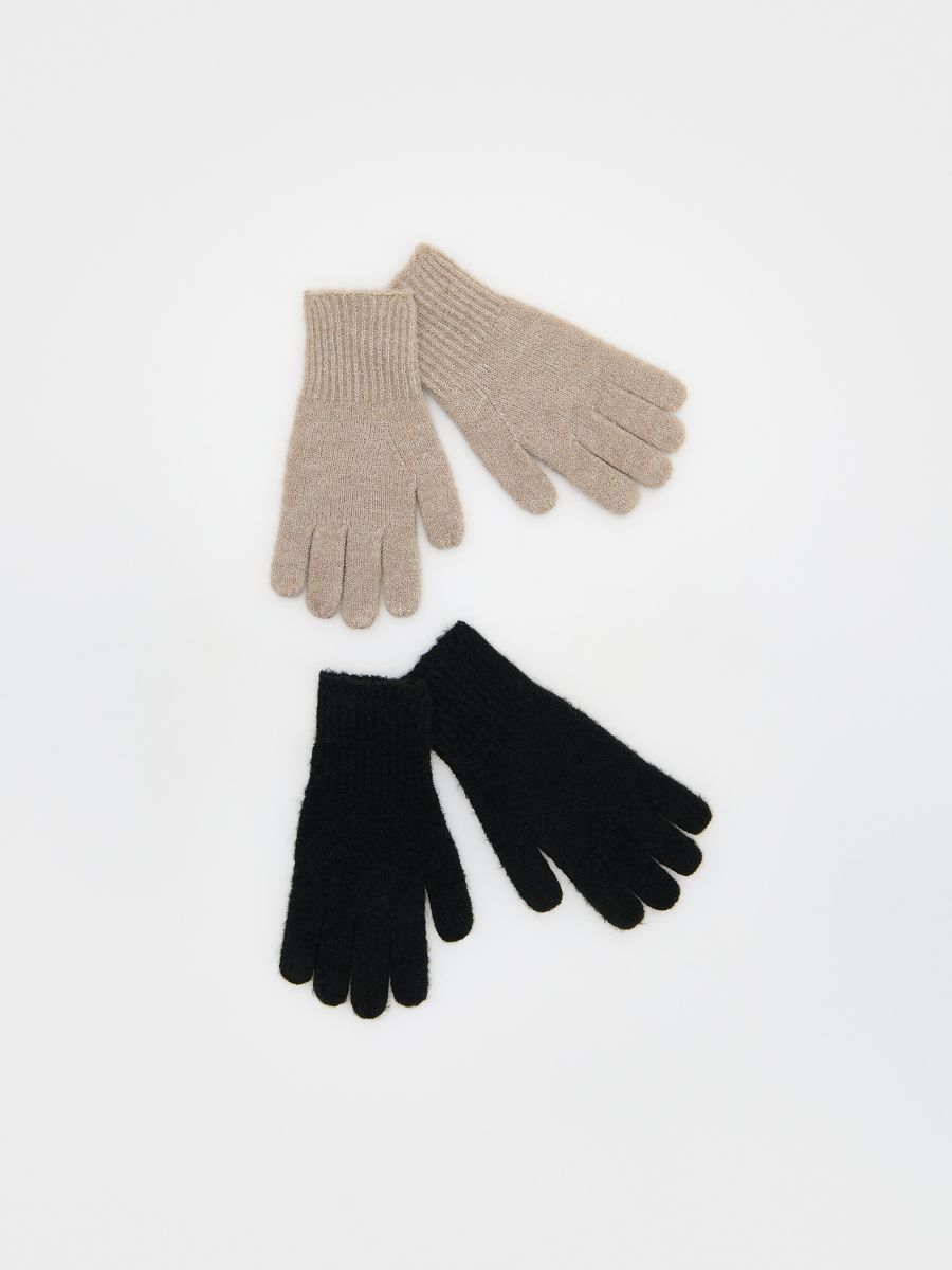 LADIES` GLOVES - black - RESERVED