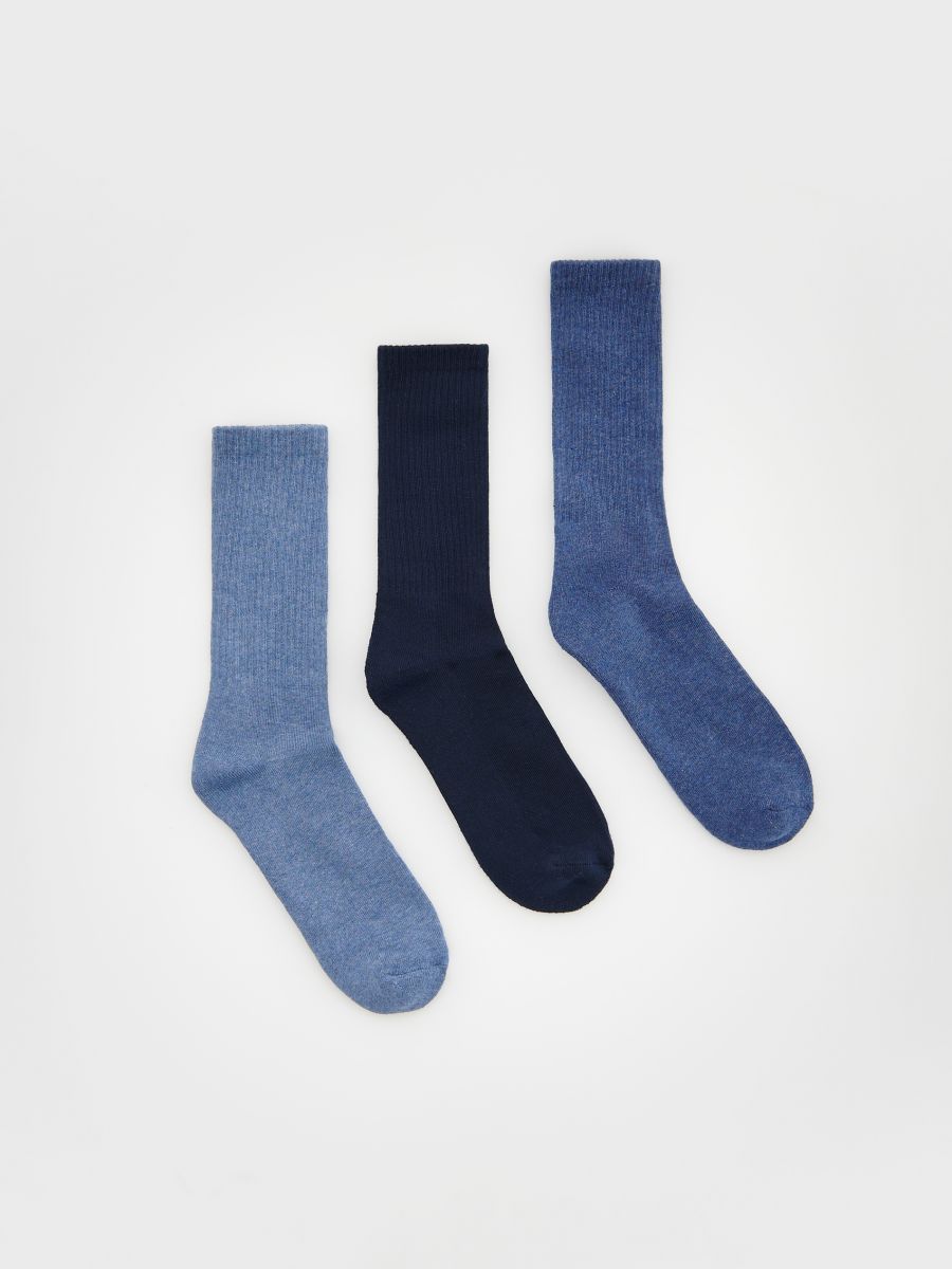 Set van 3 paar sokken - steel blue - RESERVED