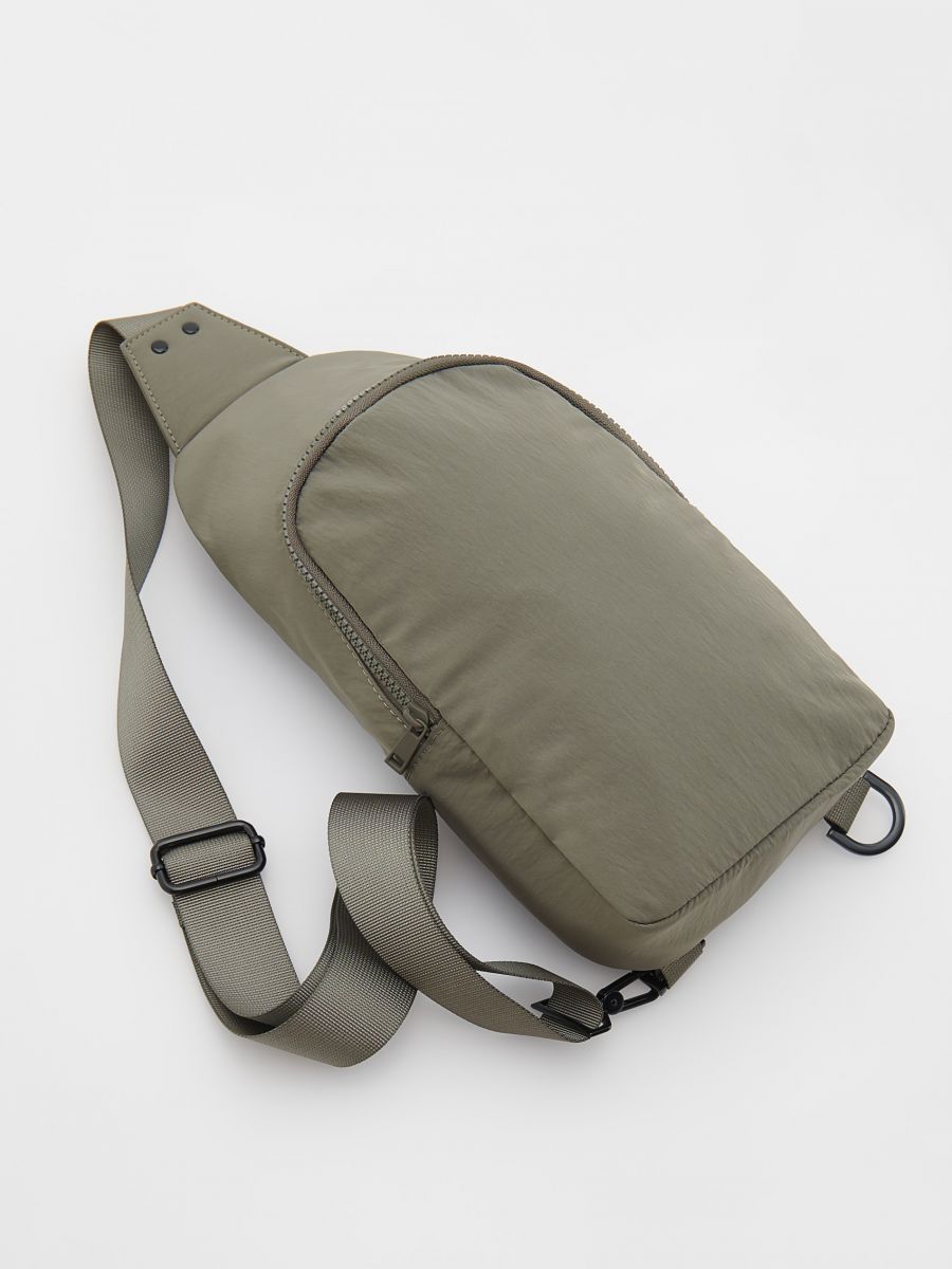 Plain backpack - dusty green - RESERVED - 5