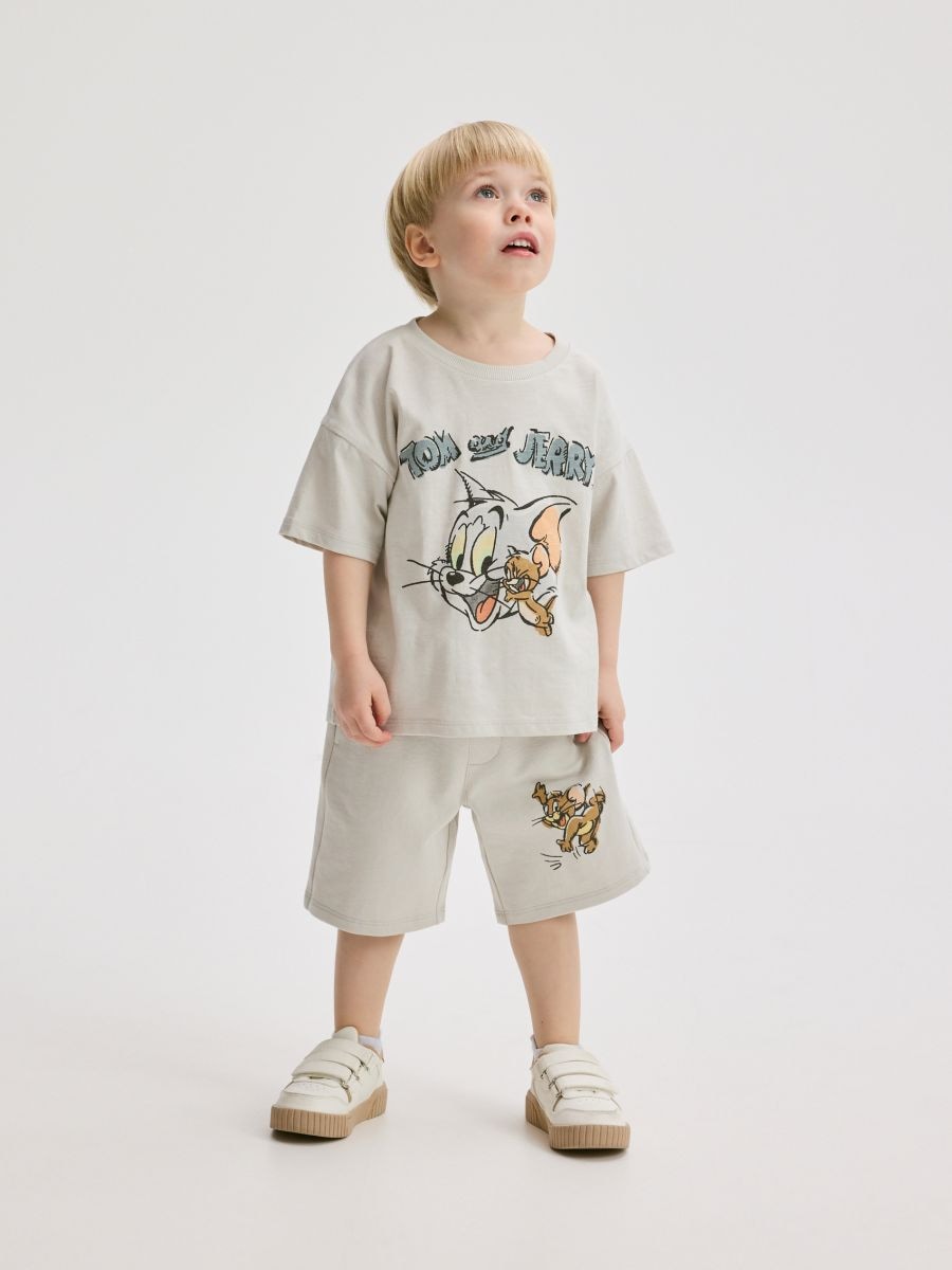 Tom and Jerry set - light grey - RESERVED - 3