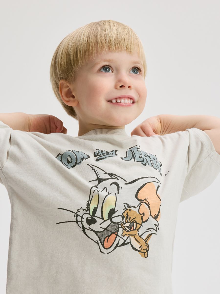Tom and Jerry set - light grey - RESERVED - 4
