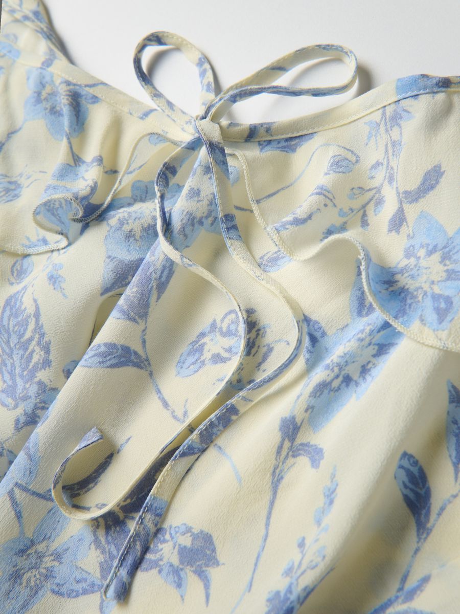 Robe maxi en viscose majoritaire - Multicolore - RESERVED - 7