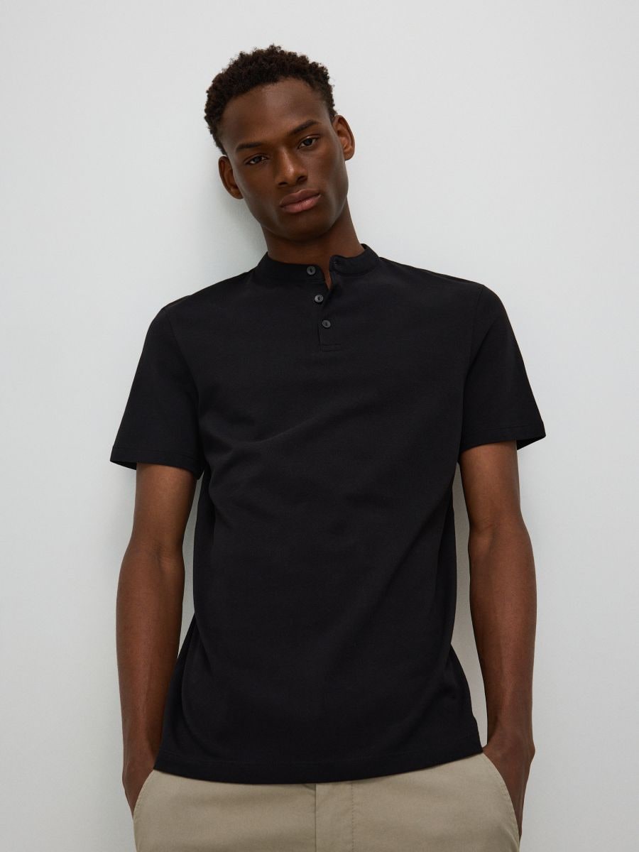 MEN`S POLO - crno - RESERVED