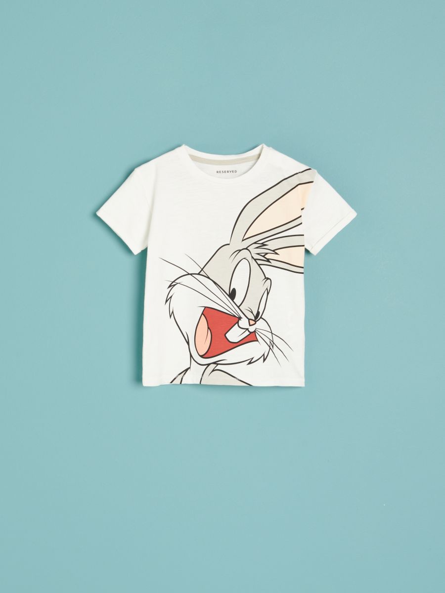 Bugs Bunny T-shirt - cream - RESERVED - 2
