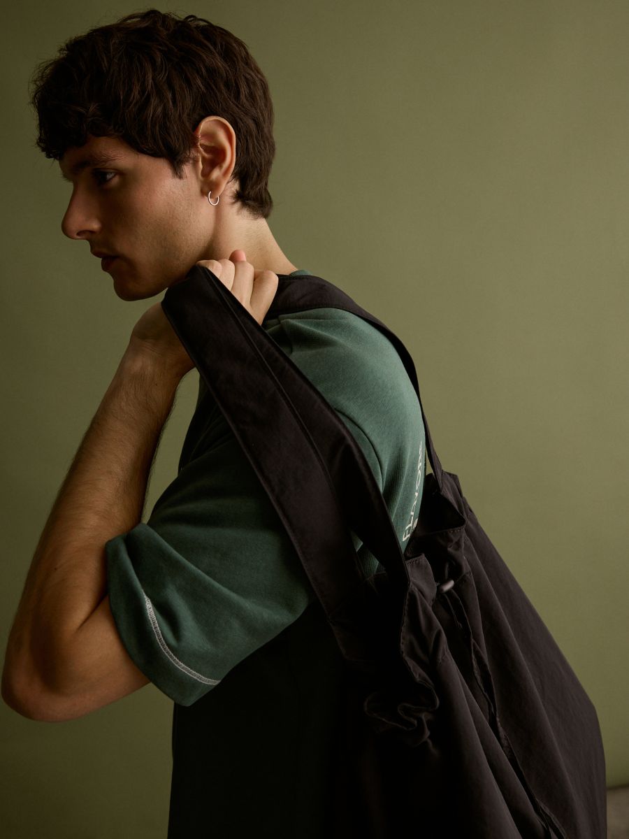 Plain shopper bag - black - RESERVED - 2