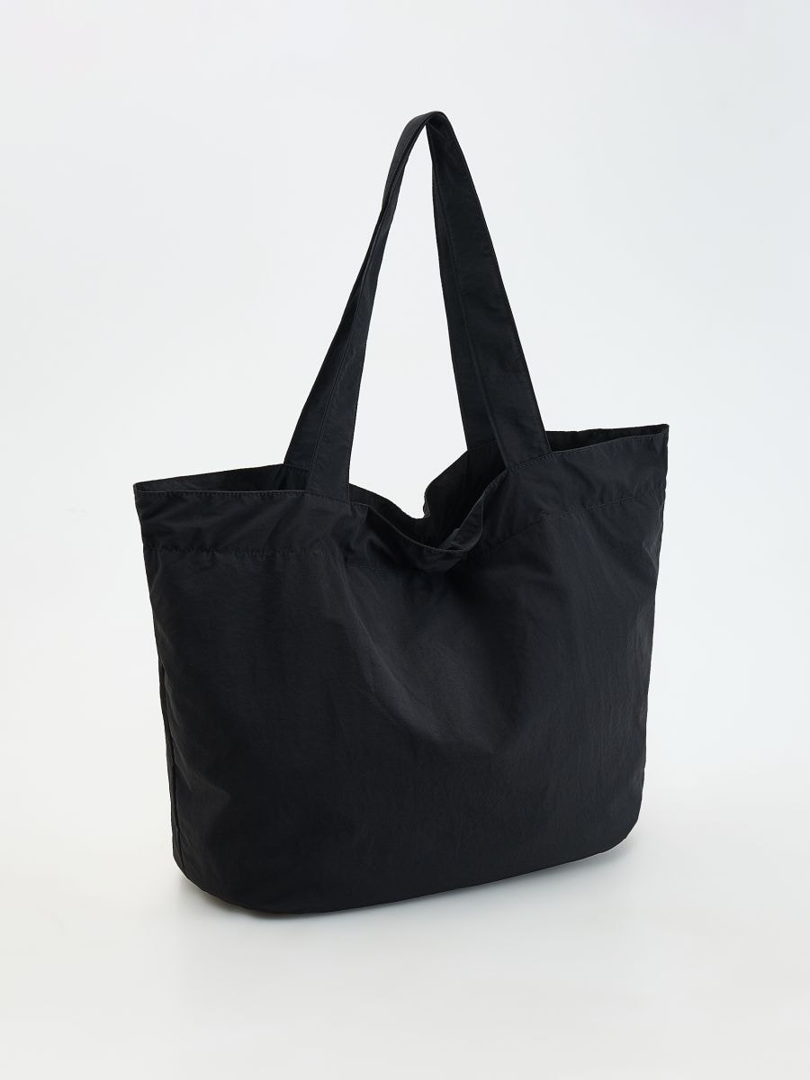 Borsa shopper tinta unita