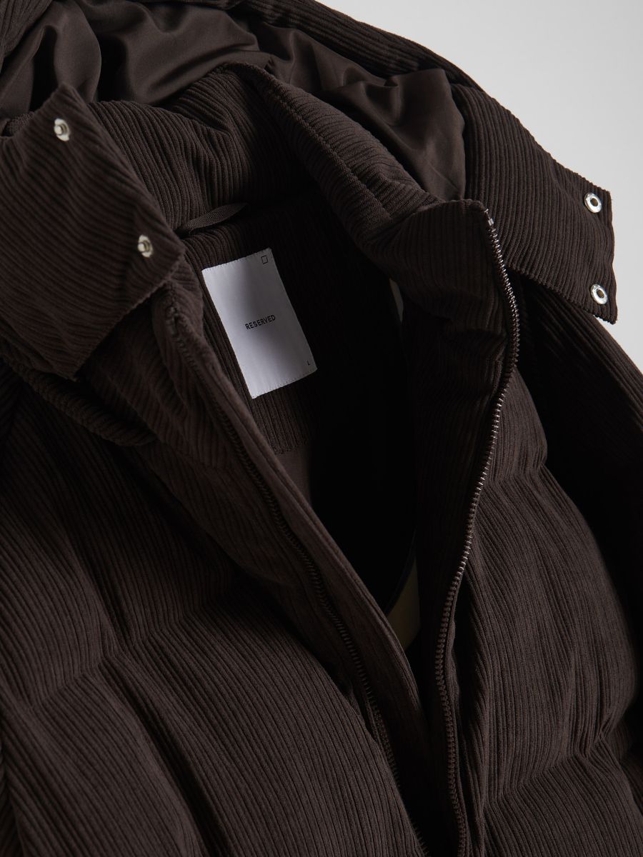 MEN`S OUTER JACKET - dark brown - RESERVED - 7