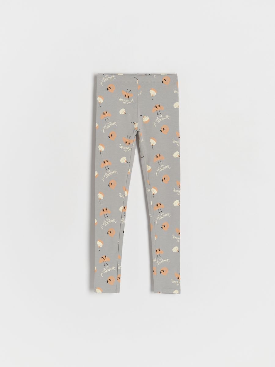 Leggings mit hohem Baumwollanteil, 2er-Pack - bunt - RESERVED - 2