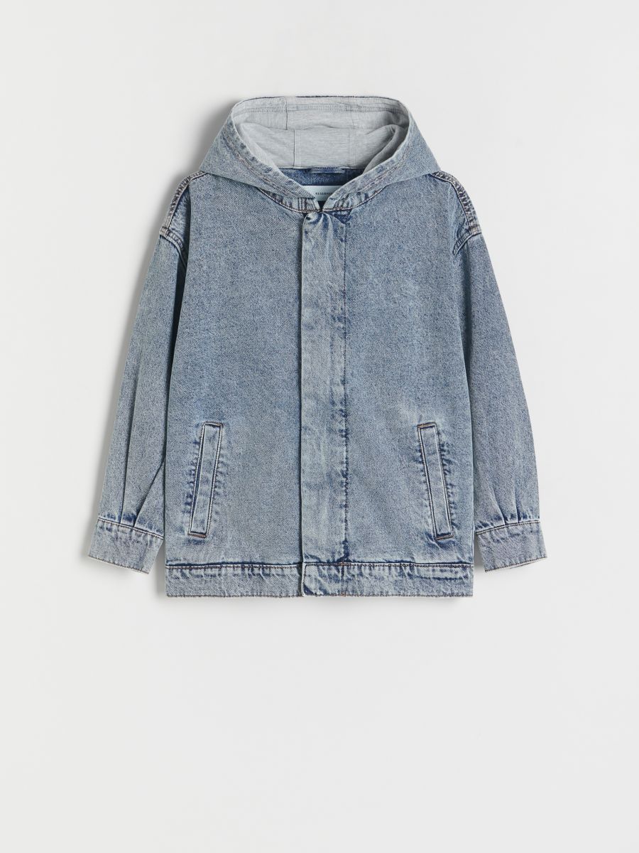 BOYS` OUTER JACKET - BLAUWE JEANS - RESERVED