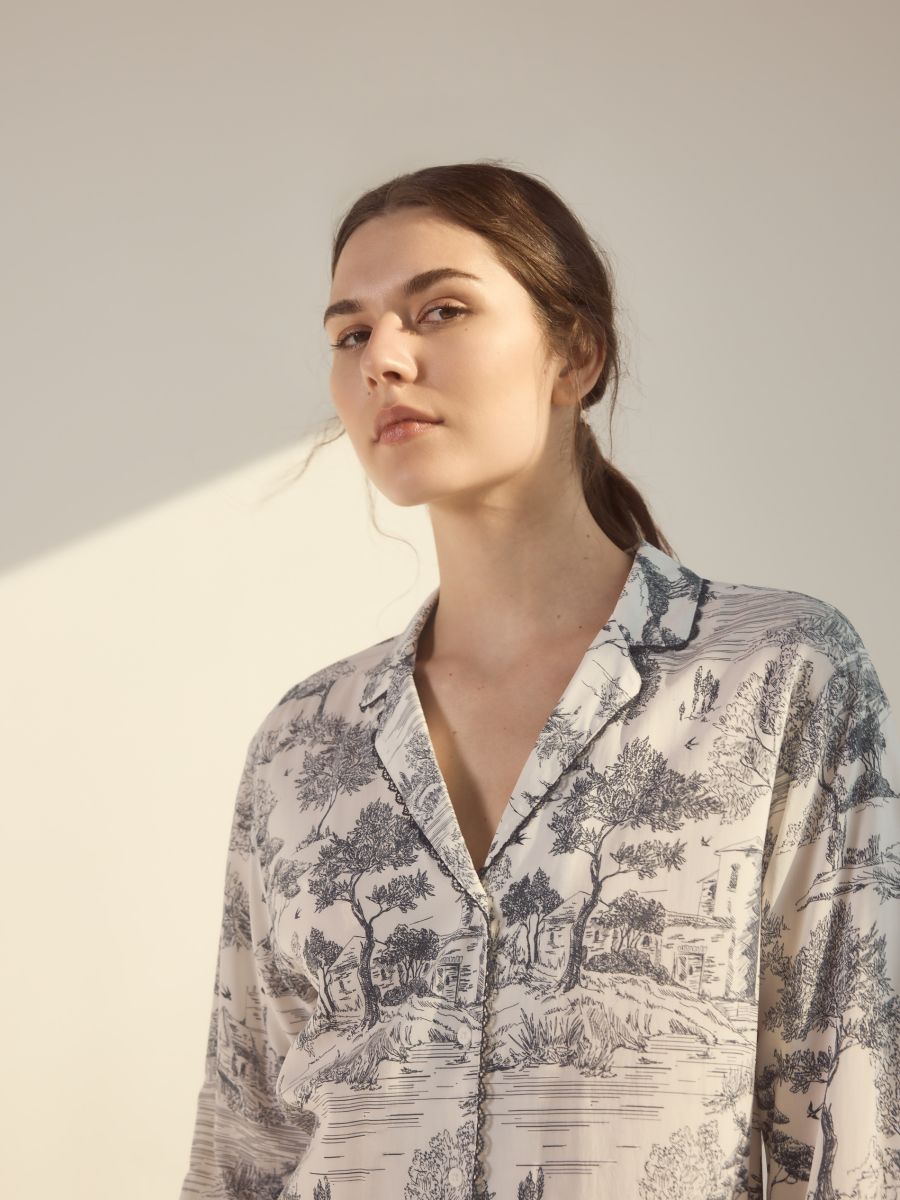 Two piece pyjama set - navy - RESERVED - 4