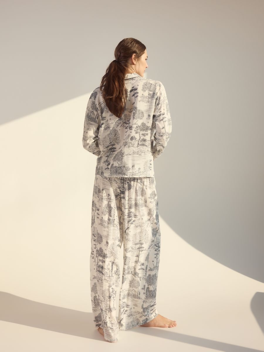Two piece pyjama set - navy - RESERVED - 3