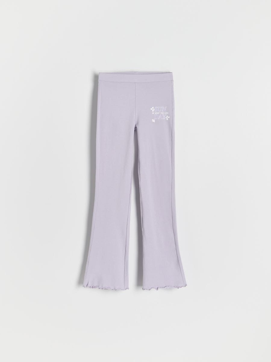 GIRLS` TROUSERS - lavender - RESERVED