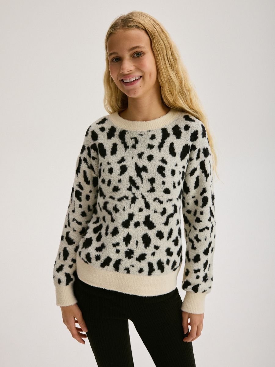 Animal pattern jumper - multicolor - RESERVED - 3