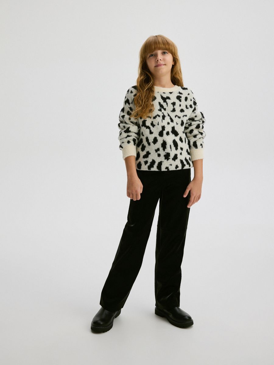 Pull à motif animalier - Multicolore - RESERVED - 2