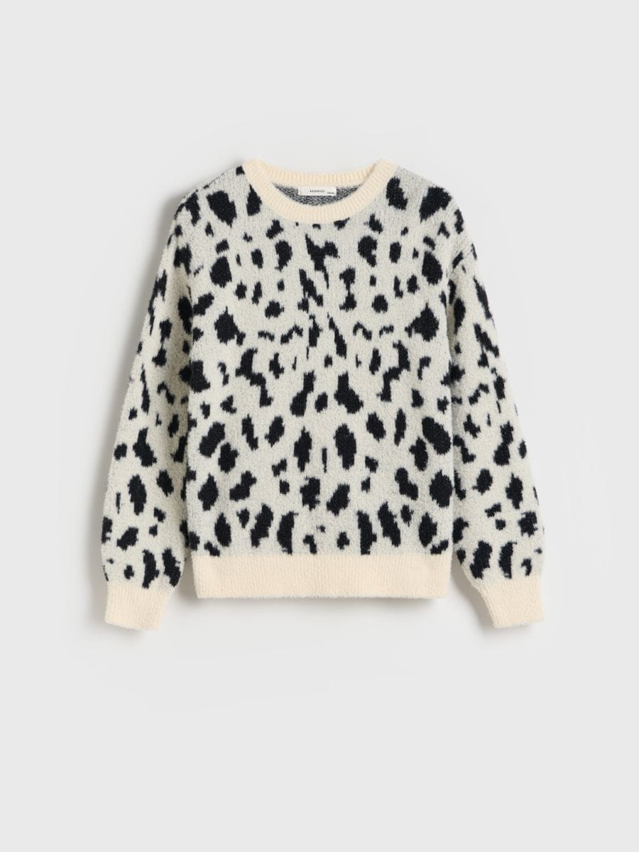 Pull à motif animalier - Multicolore - RESERVED - 3