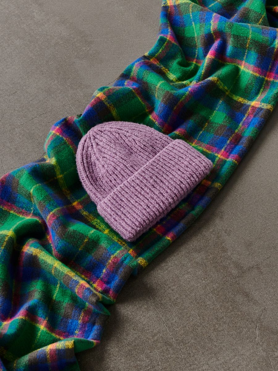 Beanie - violet - RESERVED - 4