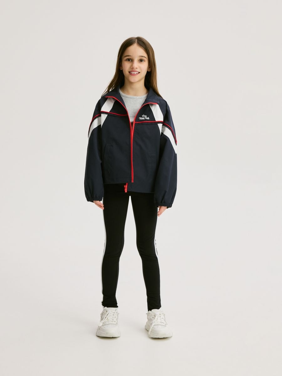 Leggings with side stripe - black - RESERVED - 5