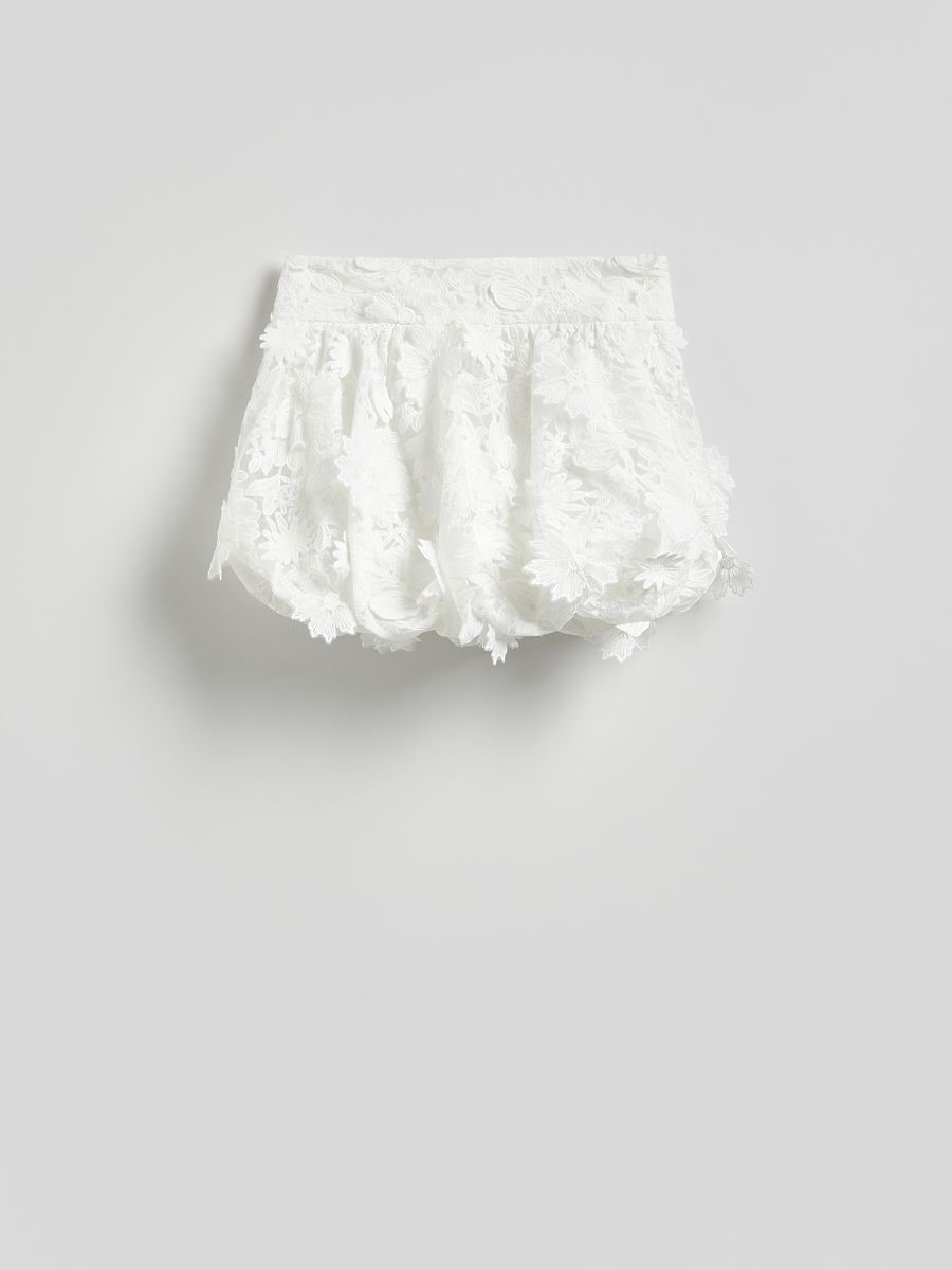 LADIES` SKIRT - BRANCO - RESERVED