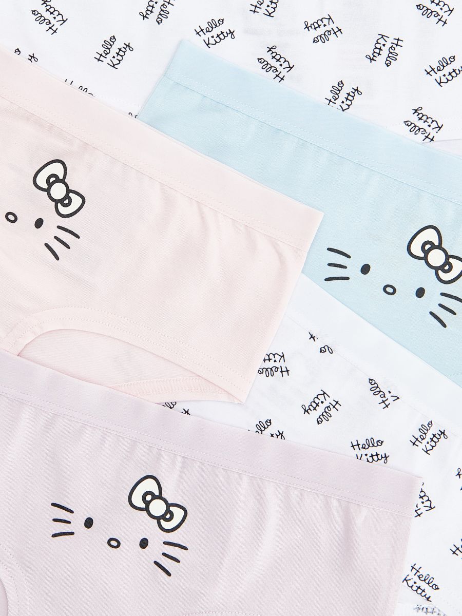 GISELA - 2/5241 Hello Kitty Damen-Slip mit 3 Stück., Zufällig, M/L :  : Fashion