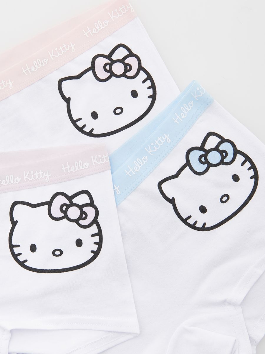 3x bunte Unterhose/Slip für Mädchen Hello Kitty - Sarcia