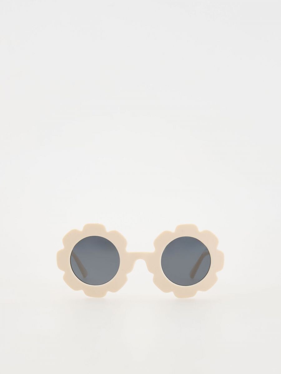 Okulary przeciwsłoneczne - złamana biel - RESERVED