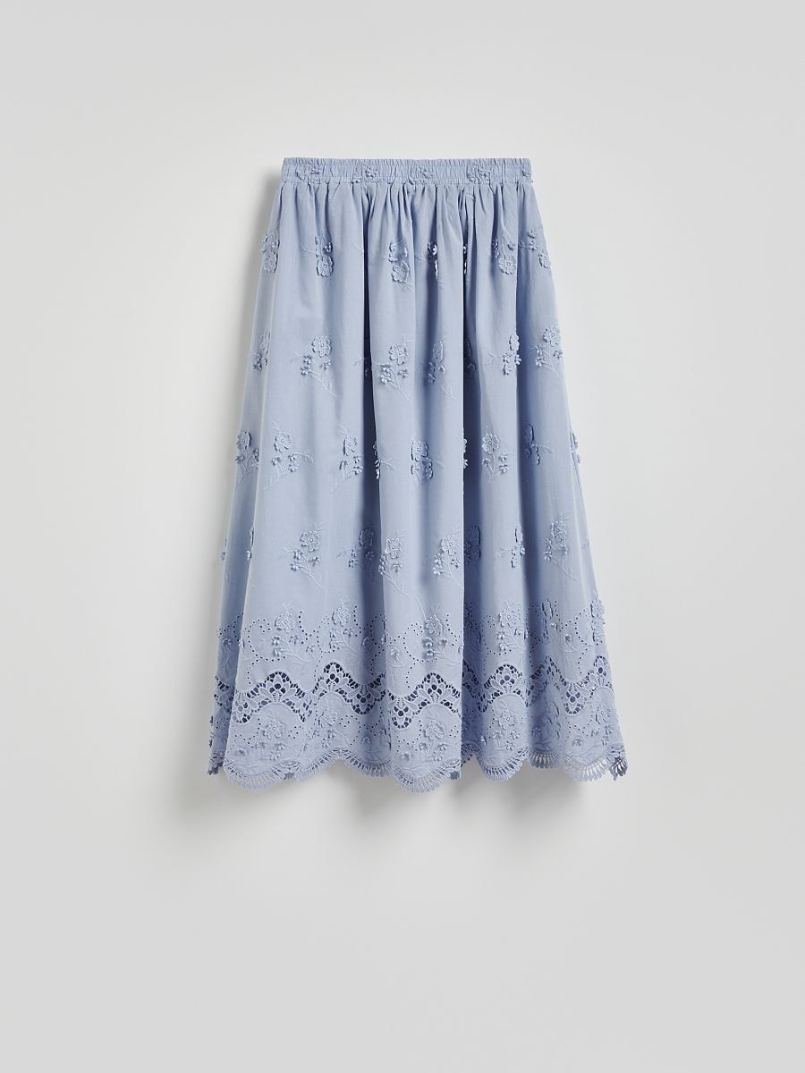 LADIES` SKIRT - bleu pâle - RESERVED