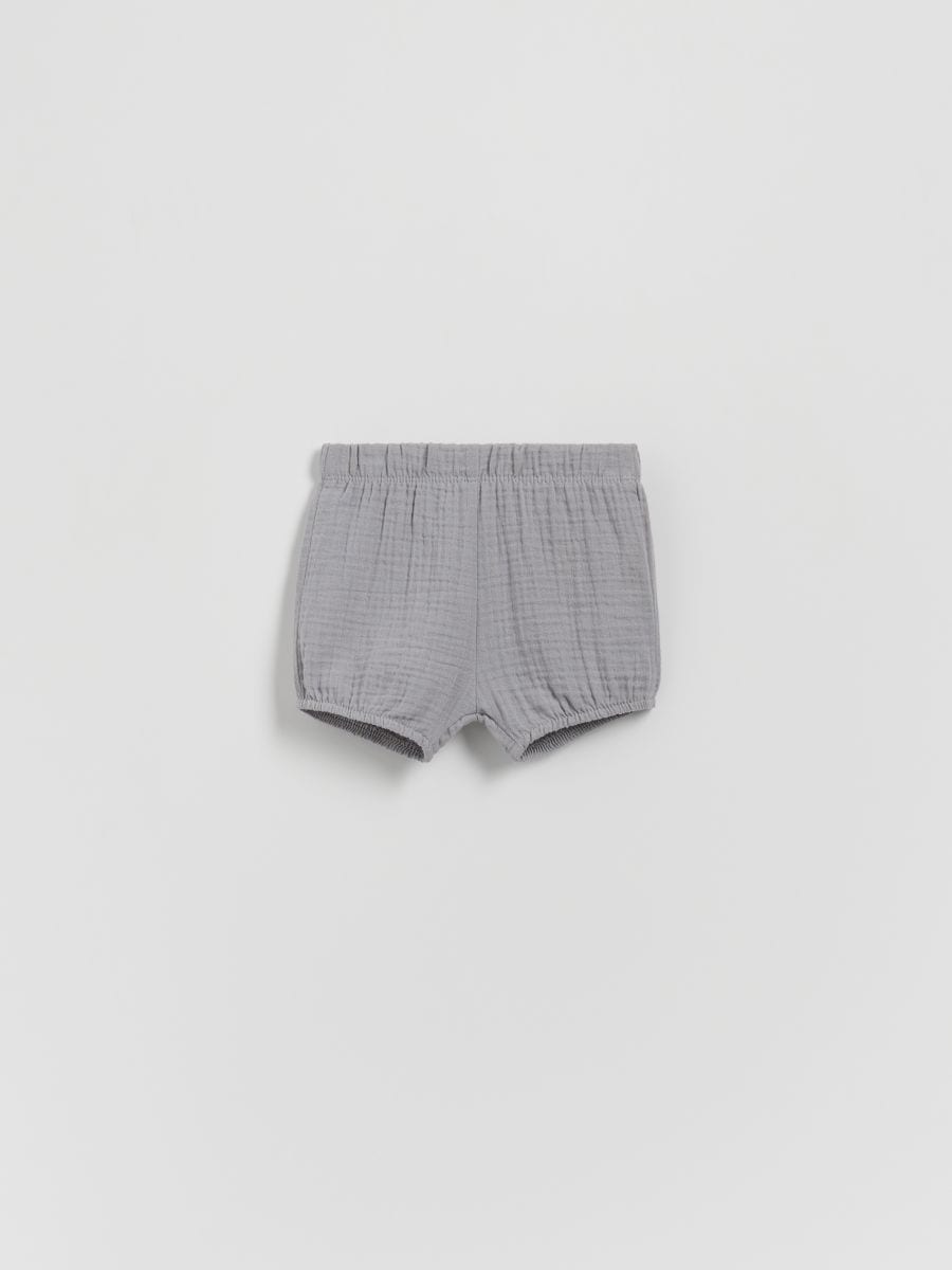 Muslin shorts 2-pack - dark grey - RESERVED - 2